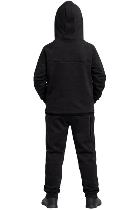 Kids Fleece Zip Up Tracksuit with Hoodie