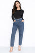 Ladies Straight Denim Jeans - ST9