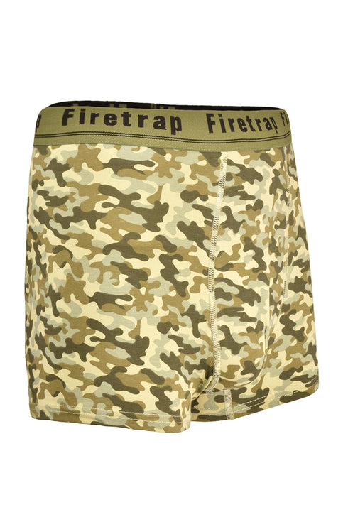 3 Pack Fire Trap Mens Austin Soft Cotton Boxers