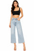 9 Pack Women’s High Waist Straight, Wide Leg & Flared Denim Jeans - From £3.99 Per Unit