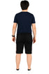Men’s Black Athletic Shorts with Side Stripes – Sportswear & Casual Active Shorts