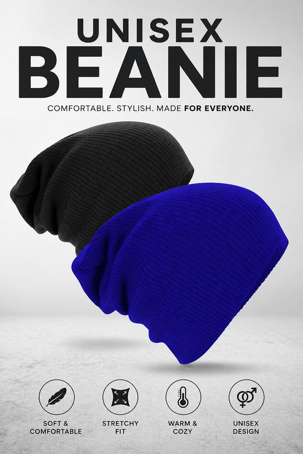 Woolly Plain Knit Insulation Hat
