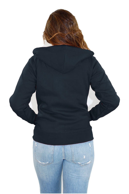Women Polycotton Zipper Hoodie