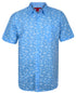 6 Pack Mens Beach Hawaiian Shirt Short Sleeve Summer Shirt