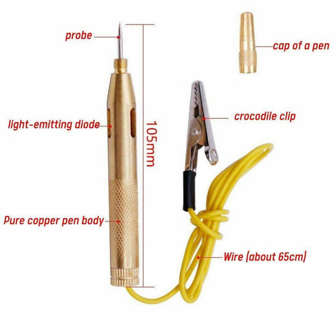 3 Pack Voltage Detector Pen 12V - Circuit Tester