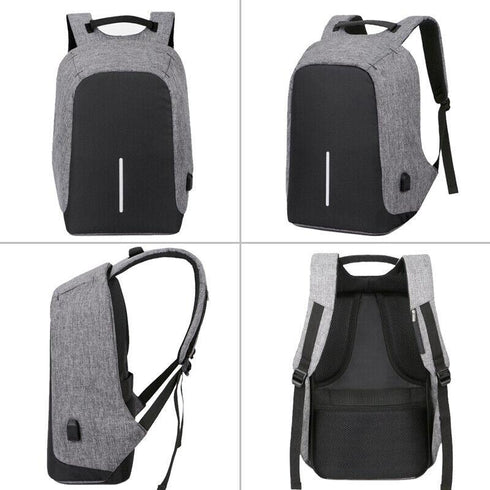 USB Charging Port Anti-Theft Backpack