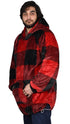 Blanket Oversized Hoodie Big Check2 - Heavy