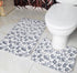 2 Pack Pebble Bath and Pedestal Mat