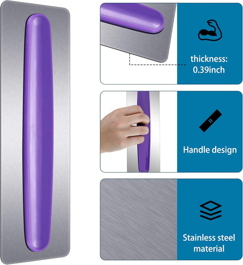 Stainless Steel Cake Scraper - 1/6 Pack