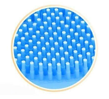 Silicone Double Side Body Scrubber Belt - 1/2 Pack