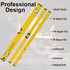 3 Pack High Accuracy Magnetic Spirit Level Set