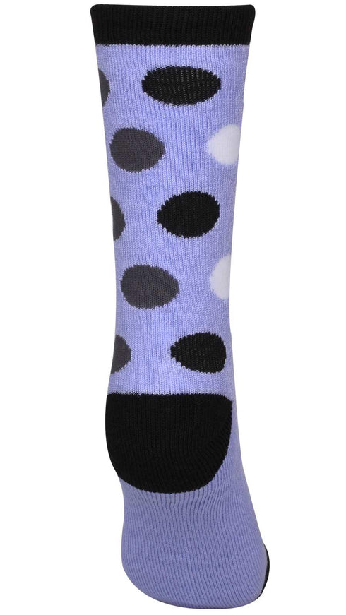 Women’s Colorful Polka Dot Socks – Fun Crew Socks Multipack (3, 6, 12 Pairs)