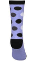 Women’s Colorful Polka Dot Socks – Fun Crew Socks Multipack (3, 6, 12 Pairs)
