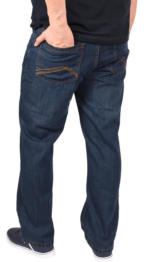 True Face Men's Jeans Indigo BB_M_Jeans_SR113_IND_40R