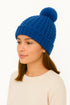 Women’s Chunky Knit Beanie Hat with Pom Pom – Winter Warm Bobble Hat