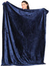 Large Faux Fur Warm Fleece Throw