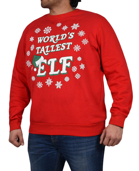 Christmas Fleece Jumper Sweatshirt Cracking