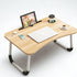 Portable Laptop Table for Bed Adjustable Folding Bed Desk Tray