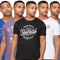 5 Pack Mens Cross Hatch Cotton T-Shirt