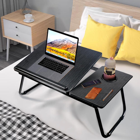 Foldable Laptop Desk Portable Folding Computer Table for Home & Office
