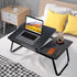 Foldable Laptop Desk Portable Folding Computer Table for Home & Office