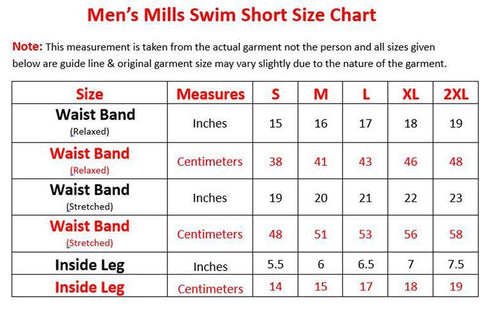 Fire Trap Mens Plain Swim Shorts