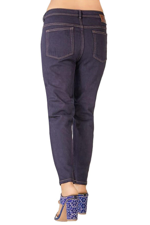 Ladies Ripped Stretch Jeans