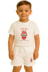 Kids Cartoon T-Shirt and Shorts Set – Summer Outfit for Boys & Girls