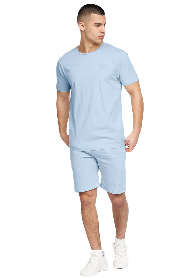 Mens Crosshatch Short Sleeve Tracksuit