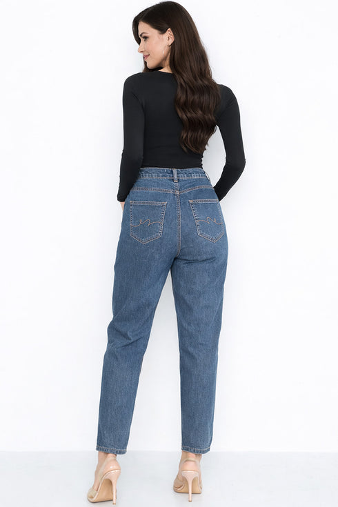 Ladies Straight Denim Jeans - ST9