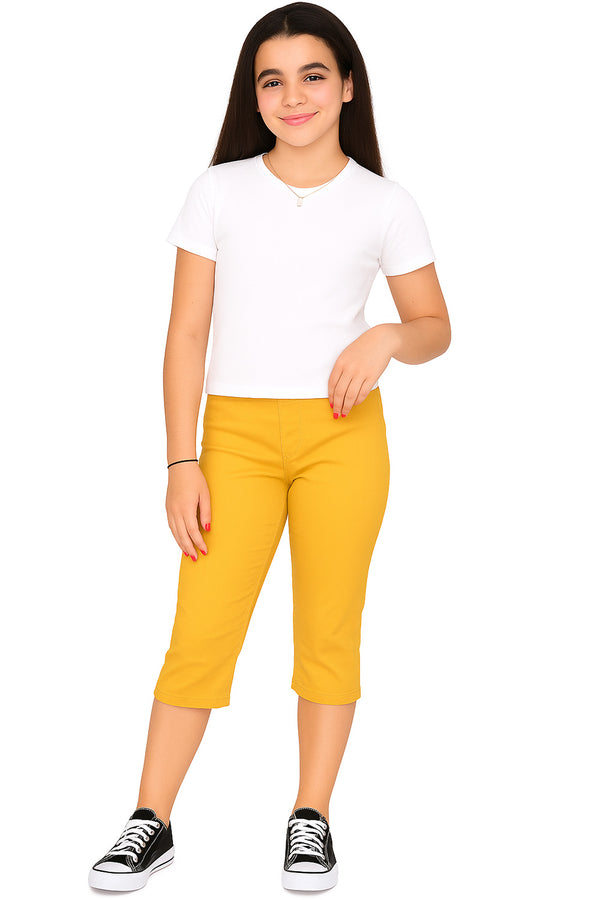 Girls Capri Pants – Stylish & Comfortable Cropped Bottoms for Casual Wear