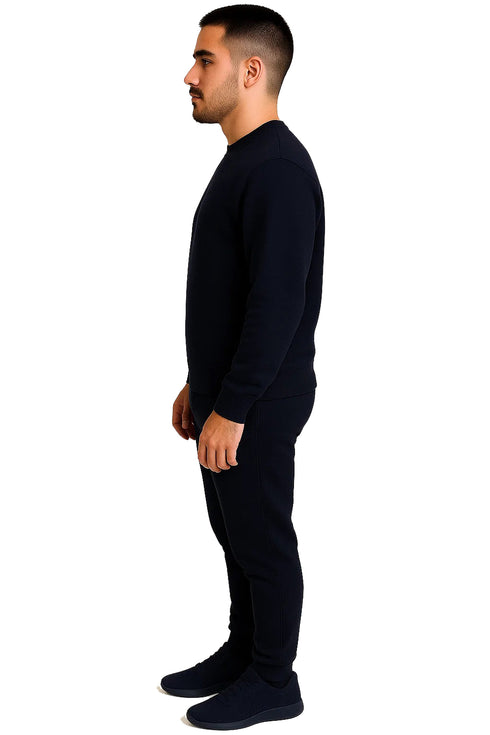 Mens Polycotton Crew Neck Tracksuit