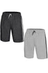 2 Pack Mens Cotton Loungewear Shorts