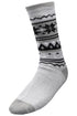 Men Calf Length Lite Fairisle Socks - 406B