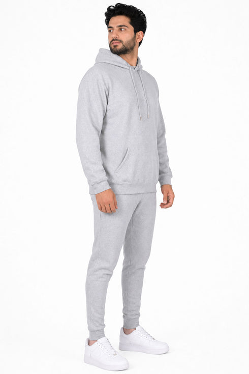 Men’s Pullover Hoodie Tracksuit Set - Fleece Jogging Suit