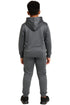 Kids Pullover Tracksuit Set – Hooded Top & Jogger Bottoms - Ages 7-14