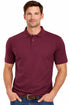 Men's Ribbed Collar Polo Shirt