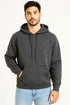Plain Polyester Pullover Hoodie