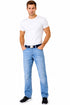 Mens Enrico Bootcut Denim Jeans with Free Belt
