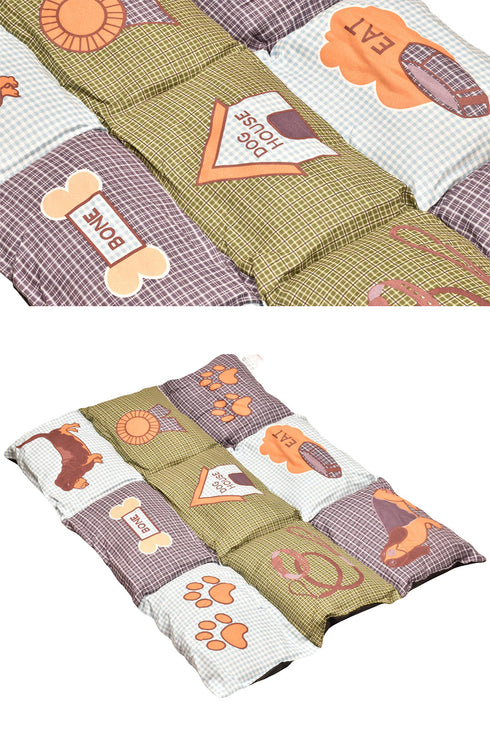 Non-Slip Dog Bed Mat for Pets – Soft Washable Cushion for Small & Large Dogs | Comfortable Puppy Sleeping Pad