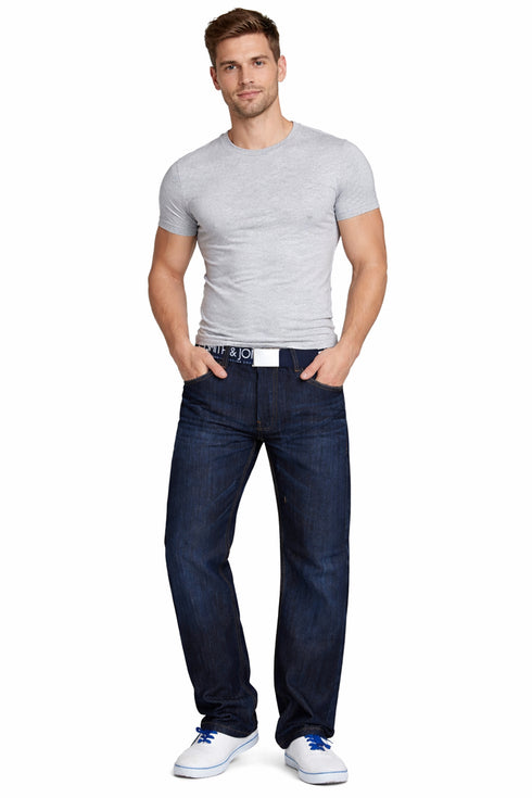 Men's Straight Cut Regular Fit Jeans - 25 or 50 Pack