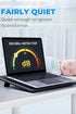 Laptop Cooling Pad with 3 Fans & Blue LED – Silent USB Notebook Cooler Stand for Gaming & Office Use