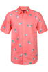 Mens Pineapple Print Hawaiian Shirt