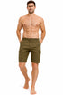 Mens Cotton Cargo Knee Length Shorts