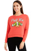 Ladies Pullover Christmas Sweatshirt