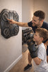 Boxing Machine Wall Target with LED Lights – Interactive Punching Training Game