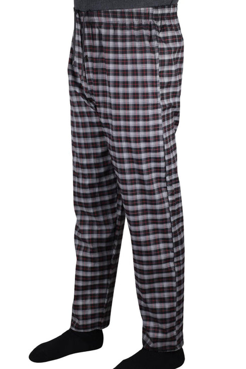 34 Pack Men’s Plaid Pajama Bottoms – Assorted Lounge Pants Bulk Clearance - From £4.41 Per Unit