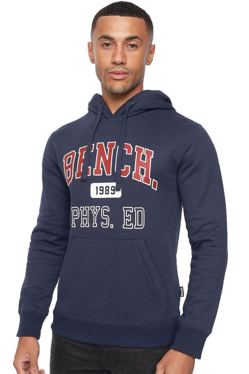 Men’s Bench Graphic Pullover Hoodie With Kangaroo Pocket