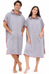 50 Pack Unisex Hooded Changing Robes – Quick Dry Lightweight Wholesale Robes