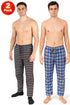 2 Pack Mens Polycotton Nightwear Pyjamas